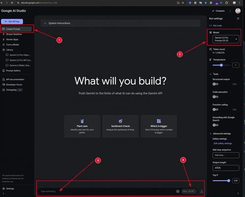 How to Try Gemini in Google AI Studio