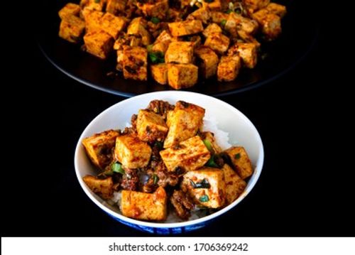 Mapo tofu with Chinese douban paste