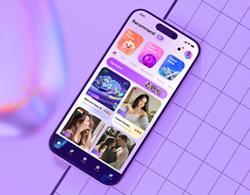 Live chat app design
