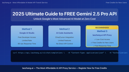 Free Gemini 2.5 Pro API Guide Cover