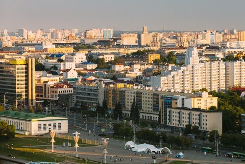 Lazinki, Russia to Minsk, Belarus