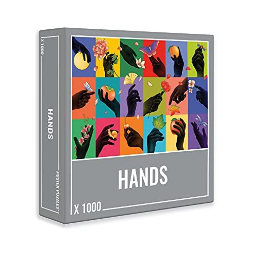 Cloudberries Hands Puzzle - Premium, 1000-Piece Jigsaw Puzzle for Adults, Featuring Fruit, Flower...