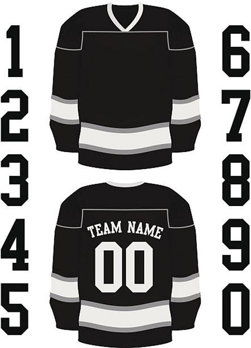 Hockey Jersey Hockey Jersey hockey jersey stock illustrations