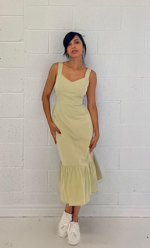 Olive Dress Sage