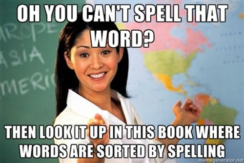 Spelling - meme