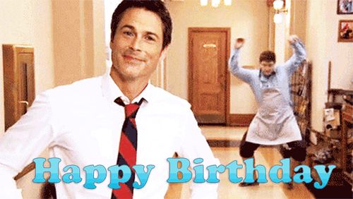 Funny Birthday Parks and Rec Gif gif