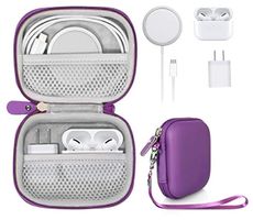 CaseSack All-in-One Case for iPhone MagSafe Charger & Battery Pack, Storage for Accessories/Power Adapter/Charge Cable/Docks, Compatible with AirPods 4/ Pro 3/2/ 1
