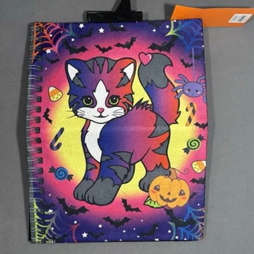Retro Notebook Halloween Costume Inspired by Lisa Frank Cat Kid or Adult Cosplay - Image 1 of 3