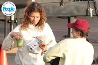 Tom Holland Supports Fiancée Zendaya While She Shoots 'Euphoria' in First Public Appearance Since Getting Engaged