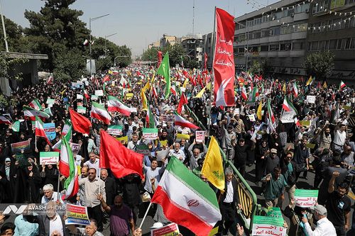 friday of %22anger and victory%22 tehran avash 10