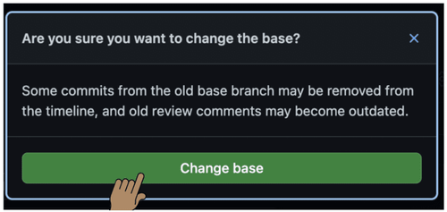 pull request on Github