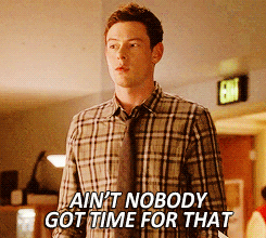 Image - Ain't nobody got time for that.gif - Glee TV Show Wiki - Wikia