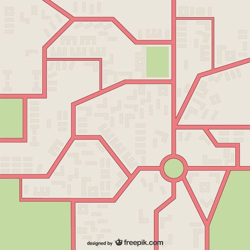 Free Vector street map
