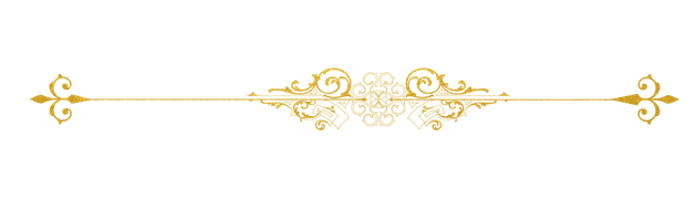 dorado lujo separador png