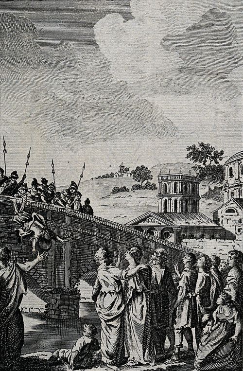 martyrdom of calepodius a christian minister engraving wellcome v0031764 cropped