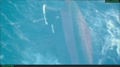 mv rubymar sinks in the red sea on 2 march 2024