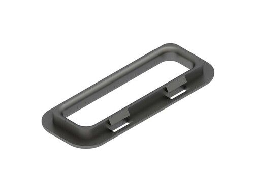 Cable protection ring, with UV protection, 14,5x58 mm, black, box qty 20