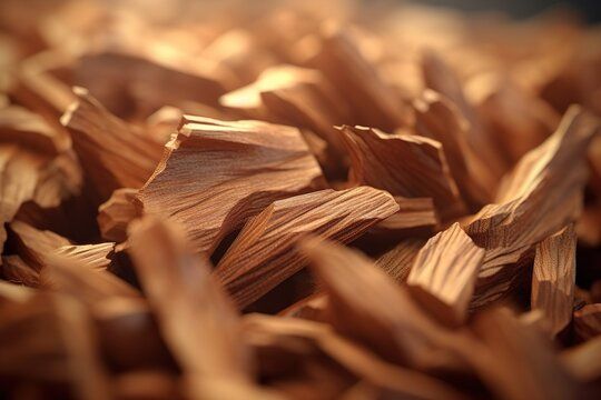 sandalwood close-up. generated by AI