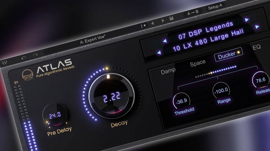 Waves Atlas Reverb GUI