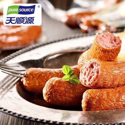 Production process of Harbin red sausage
