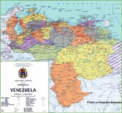 Venezuela road map