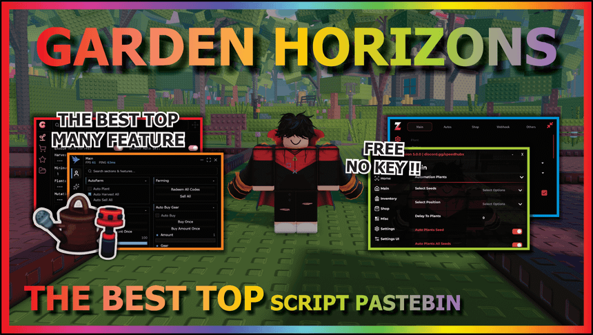 Garden Horizon script