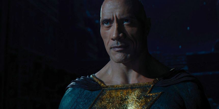 Black Adam looks determined in Black Adam post credits scene