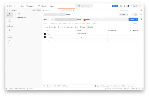 Postman 如何上传图片