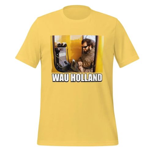 The Wau Holland Forever T-shirt (unisex) Yellow / m.