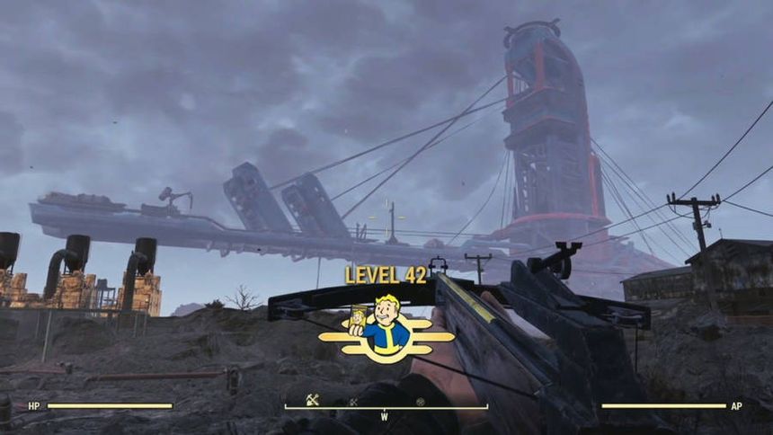 Fallout 76 game interface wallpaper