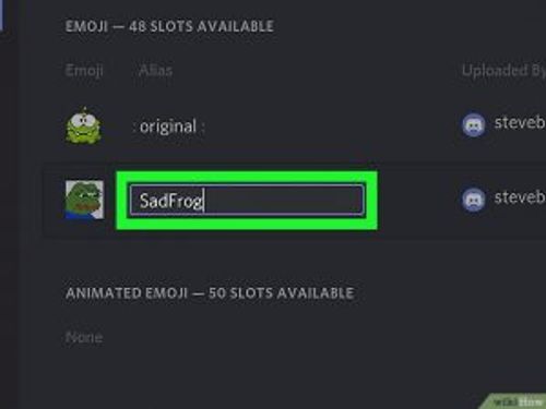 Emoji alias on Discord, Emoji alias