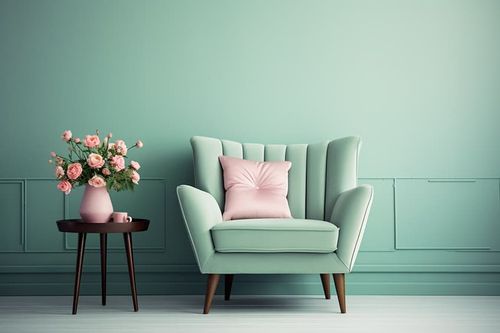 triadic pastel green combinations