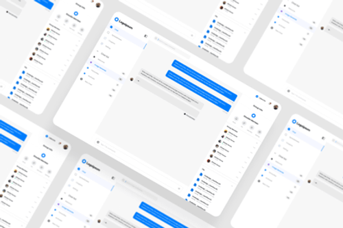 Preview: Chatting Dashboard UI Kit