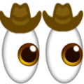 cowboy eyes right random