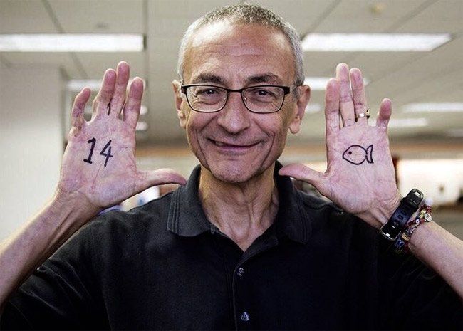 John Podesta's Hand Pic: 14 & Fish meaning - Symbolism ...