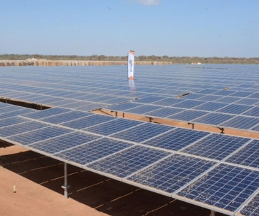 5MW solar installation in Garissa