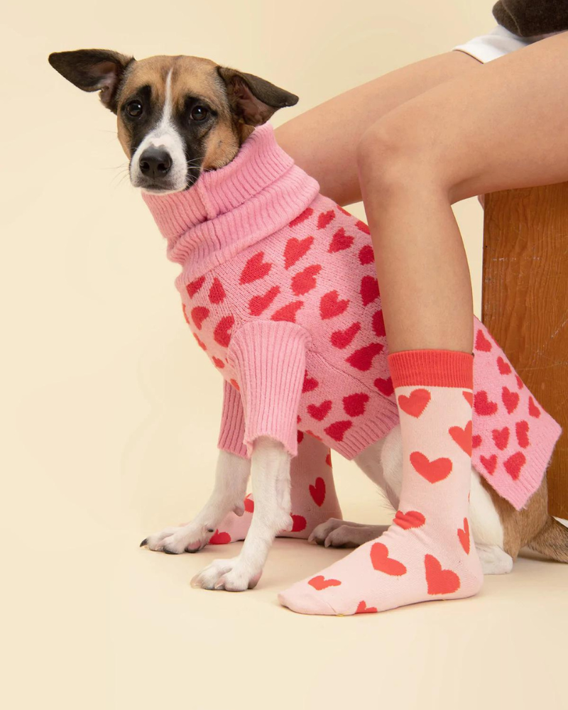 The Love Sweater Matching Human Socks HOME LITTLE BEAST