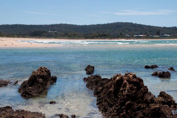 View across Derwentwater from a rocky outcrop