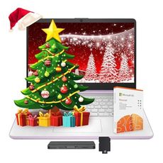 HP Stream 14" Laptop with AI Copilot, Flagship for Students & Business, 13th Gen Intel 4-Core, 16GB RAM, 1.12TB Storage (128GB UFS + 1TB Docking Station), Office 365 1-Year, Win 11 S, Lavender Purple