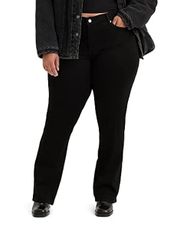 Levi's Women's Classic Bootcut Jeans (Also Available, Soft Black 2, 38 Plus