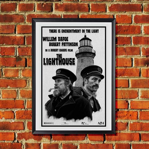 The Lighthouse Willem Dafoe Robert Pattinson Robert Eggers Original Art Print 11x17