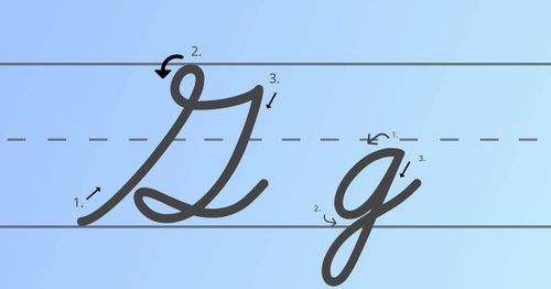 cursive g