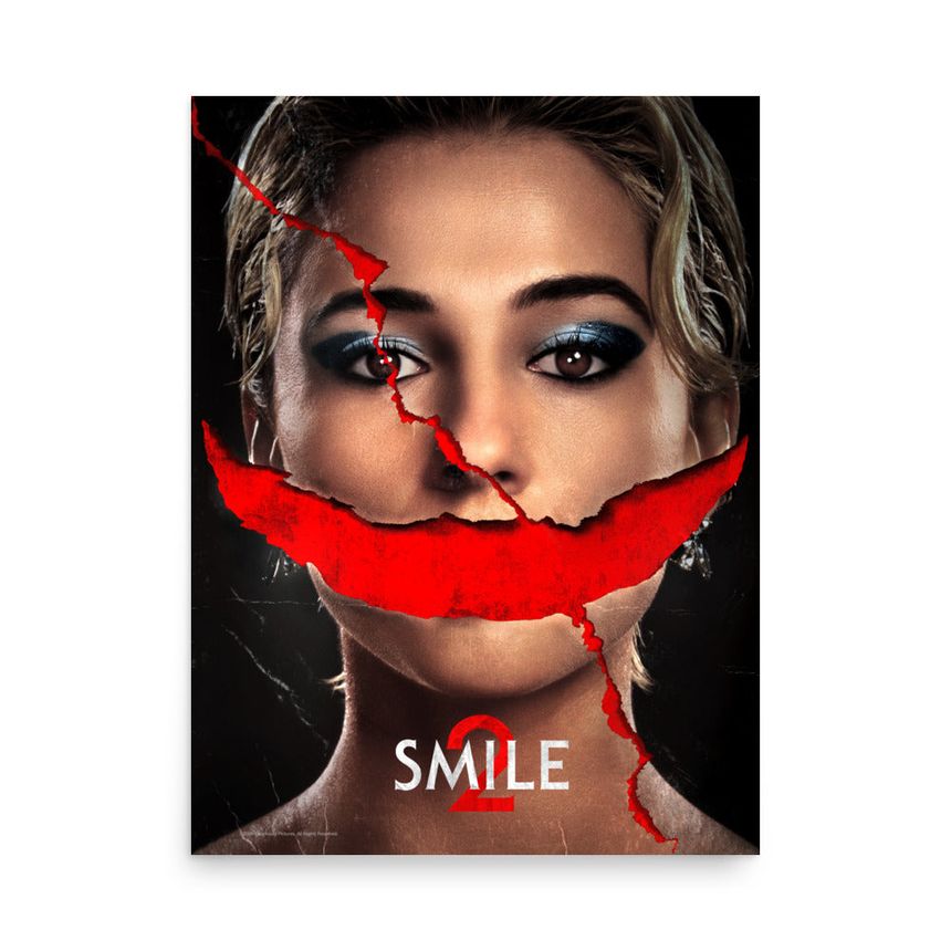 Smile 2 Slash Mark Premium Movie Poster