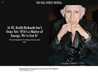 On Keith Richards, the Rolling Stones’ New Record and Its Millennial Producer - WSJ
