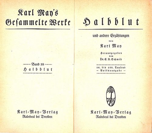 karl may halbblut 1916
