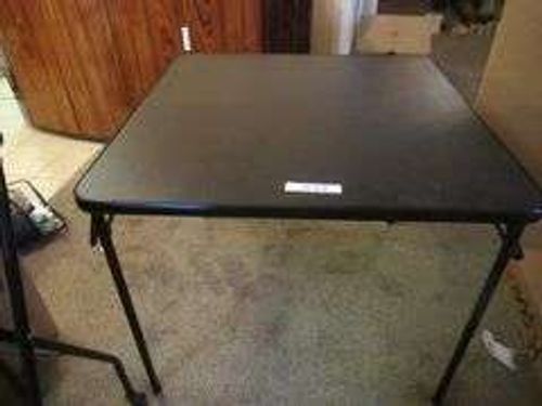 COSTCO FOLDING TABLE AND SERVING TABLE/STAND AND TV TRAY