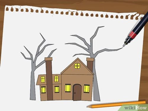 Step 8 Add colors to the drawing.