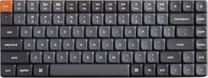Keychron K3 Max 75% Layout QMK/VIA Wireless Custom Mechanical Keyboard, 2.4 GHz/Bluetooth/Wired 3-Mode RGB Backlit Red Switch, Aluminum Frame Gaming Keyboard for Mac Windows
