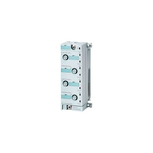 Manufacturer: SIEMENS, Type: ET200PRO 4 IO-LINK HF
SIMATIC DP, CONNETION MODULE, 4xM12
FOR IO-LINK MASTER ER200PRO, PLASTIC VERSION