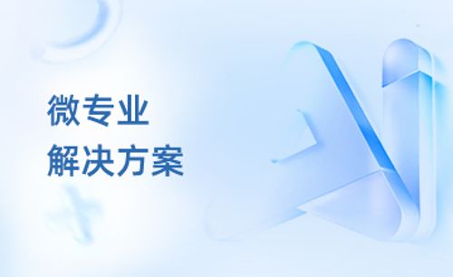 微专业解决方案